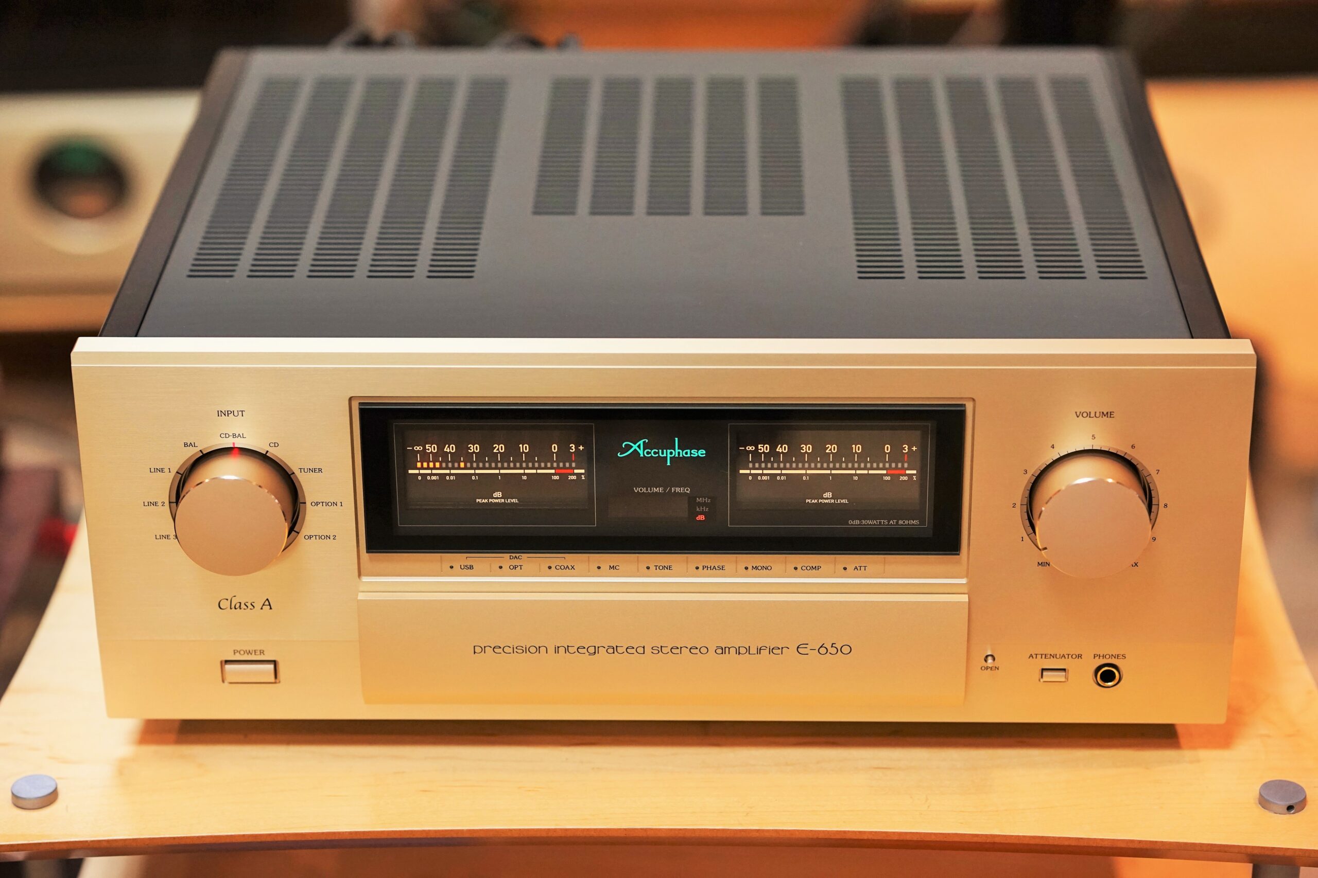 Accuphase E-650 の試聴をいたしました。１１月下旬発売予定。 - サウンドテック