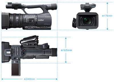 ソニー ハイビジョンハンディカム FX1000